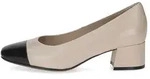 Caprice Leder-Pumps in Beige - 37