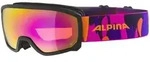 Alpina Ski-/ Snowboardbrille "Scarabeo JR" in Schwarz