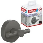 tesa Bademantelhaken "Moon" in Grau - (B)8 x (H)8,5 x (T)6,5 cm