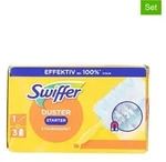 Swiffer 5er-Set: 4tlg. Set: Staubwedel-Handgriff und 3 Staubfangt&uuml;cher