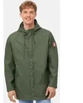 Derbe Regenjacke in Khaki - M