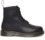 Dr. Martens Leder-Boots in Schwarz - 44