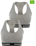 Chiemsee 2er-Set: Sport-BH in Grau - XS