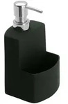 Wenko Sp&uuml;lmittelspender "Festival" in Schwarz - 380 ml