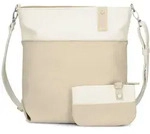 Zwei Umh&auml;ngetasche in Beige - (B)33 x (H)32 x (T)13 cm