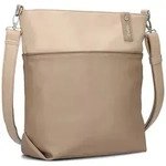 Zwei Umh&auml;ngetasche in Beige - (B)33 x (H)32 x (T)13 cm