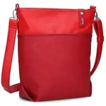 Zwei Umh&auml;ngetasche in Rot - (B)33 x (H)32 x (T)13 cm