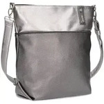 Zwei Umh&auml;ngetasche in Grau - (B)33 x (H)32 x (T)13 cm