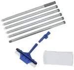 Wenko Fensterwischer in Blau - (B)25 x (H)83 cm
