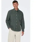 ONLY & SONS Hemd "Salp" - Relaxed fit - in Grau - M
