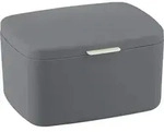 Wenko Aufbewahrungsbox "Barcelona" in Anthrazit - (B)19,5 x (H)11 x (T)16 cm