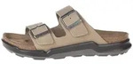 Birkenstock Leder-Pantoletten "Arizona" in Beige - 39
