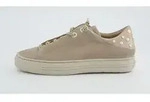 Paul Green Leder-Sneakers in Beige - 37,5