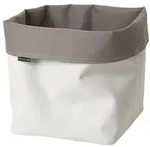 Blomus Wendekorb "Ara" in Wei&szlig; - (B)23 x (H)26 x (T)23 cm