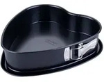 Zenker Herzspringform in Schwarz - (B)25 x (H)7 cm