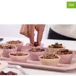 Fackelmann x Pamela Reif 12er-Set: Muffinf&ouml;rmchen in Beige - (H)5,7 x &Oslash; 7 cm