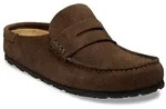 Birkenstock Leder-Clogs "Naples" in Braun - 36