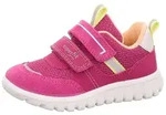 superfit Leder-Sneakers "Sport 7" in Pink - 24