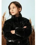 name it Steppjacke in Schwarz - 128