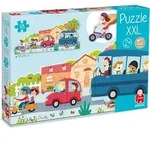 Jumbo 18tlg. Puzzle "Fahrzeuge" in Bunt - ab 2 Jahren