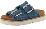 MUSTANG SHOES Pantoletten "Malina" in Blau - 36