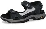 Camel Active Leder-Sandalen "Rise" in Dunkelblau - 40