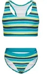 Trollkids Bikini "Kvalvika" in T&uuml;rkis - 104