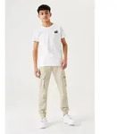 Garcia Cargohose in Creme - 134