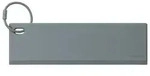 Blomus Duschwischer "Flit" in Grau - (L)23 x (B)7 cm