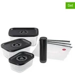 K&uuml;chenprofi 7tlg. Vakuumier-Set "Easyfresh" in Schwarz