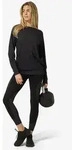 super.natural Trainingslongsleeve "Leisure Air" in Schwarz - L