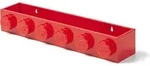 LEGO Wandregal in Rot - (B)48 x (H)12 x (T)8 cm
