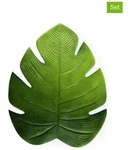 Trendy Kitchen by EXC&Eacute;LSA 6er-Set: Tischsets "Tropical" in Gr&uuml;n - (L)48 x...