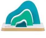 tonies Mini-Standregal "Berg" in Blau - (B)28 x (H)14 x (T)20,3 cm