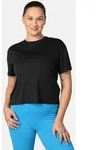 KARI TRAA Trainingsshirt "Una" in Schwarz - S