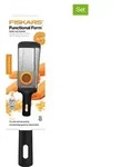 Fiskars 2tlg. Set: Handreibe "Functional Form" in Silber - (H)31,8 cm