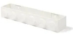 LEGO Wandregal in Wei&szlig; - (B)48 x (H)12 x (T)8 cm