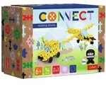 Trefl Konstruktionsspielzeug "CONNECT S - Flugzeug/ Auto" - ab 6 Jahren