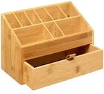 WellHome Oragnizer in Hellbraun - (B)25,5 x (H)18,5 x (T)12,5 cm