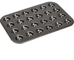 Zenker Engelsaugenblech "Sparkling Christmas" in Schwarz - (B)38 x (T)26,5 cm