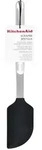 KitchenAid Teigschaber "Premium" in Silber - (L)31,4 cm