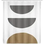 Sch&ouml;ner Wohnen Kollektion Duschvorhang "Mahan" in Wei&szlig; - (L)200 x (B)180 cm