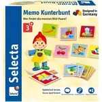 Selecta Memospiel "Kunterbunt" - ab 3 Jahren