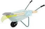 small foot Schubkarre mit Gartenwerkzeug - ab 3 Jahren