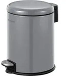 Fackelmann Pedal-Abfallsammler "Milano" in Grau - 3 l