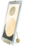 umbra Bilderrahmen ''Flute'' in Messing - (B)26,1 x (H)30,4 x (T)11 cm