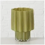 Boltze Vase ''Ragusa'' in Gr&uuml;n - (H)24 x &Oslash; 17,7 cm