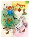 Pippi Langstrumpf 3tlg. Ausstechformen-Set - ab 3 Jahren