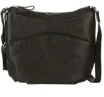 Betty Barclay Leder-Schultertasche in Schwarz - (B)33 x (H)28 x (T)9 cm
