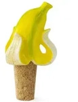Donkey Flaschenverschluss ''Banana Romance'' in Gelb - (B)5 x (H)9 x (T)5,5 cm